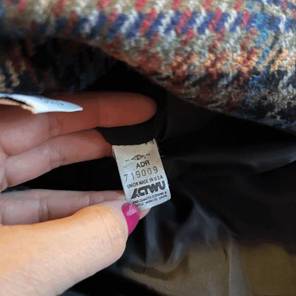 Vintage 70s–80s London Fog Maincoats Trench Coat Wool Liner Union Made USA 8 - Picture 12 of 12